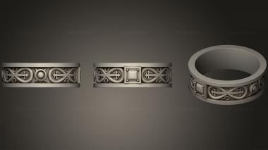 Jewelry rings Ring 127 3d model